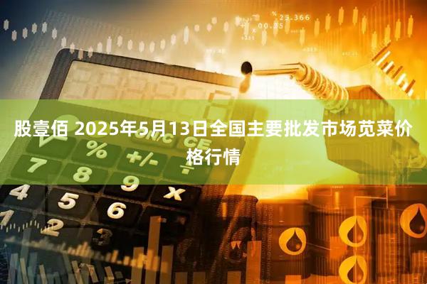 股壹佰 2025年5月13日全国主要批发市场苋菜价格行情